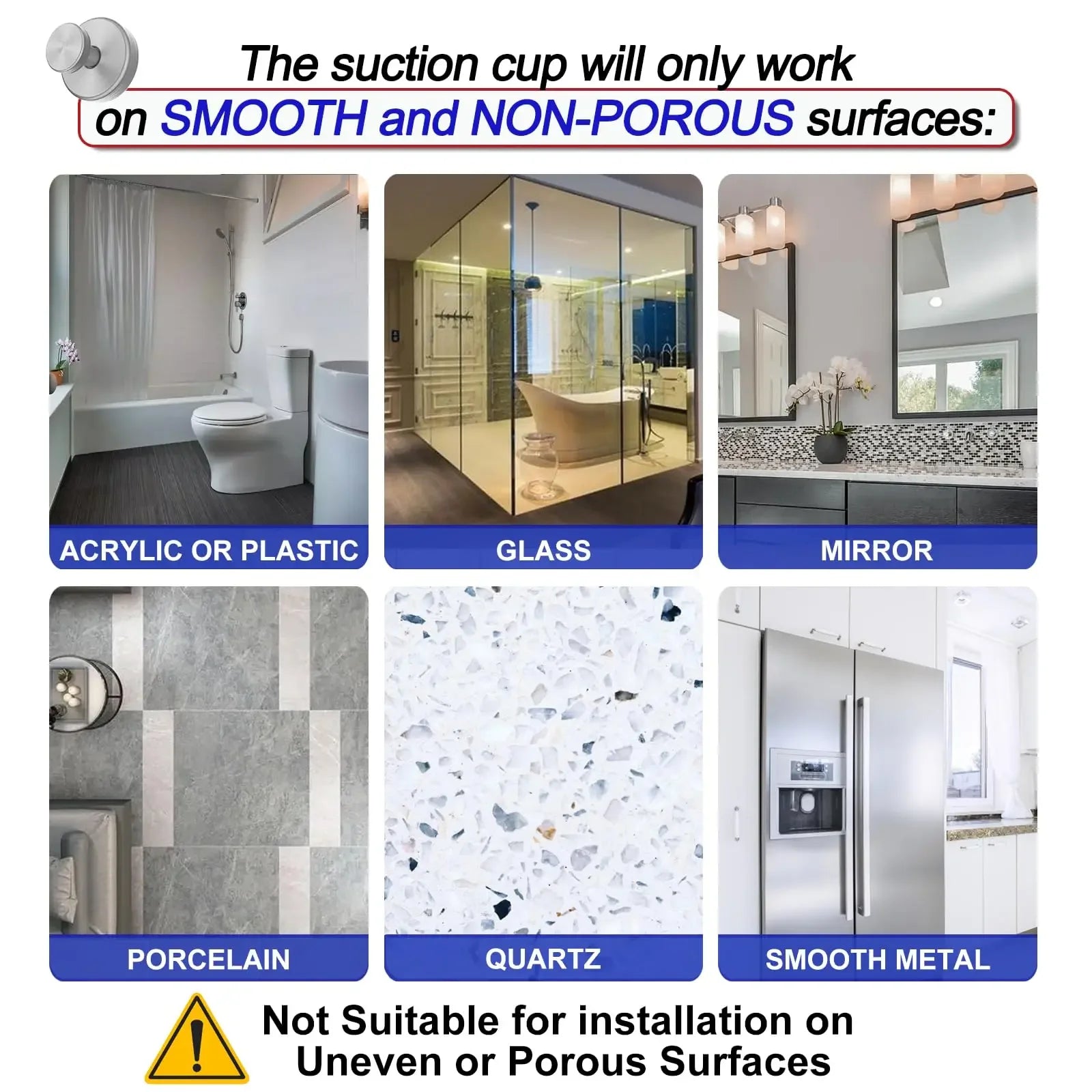 Vacuum Suction Cup Hooks