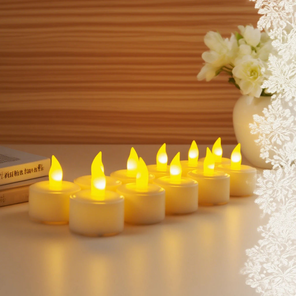 Set of 24 LED candle lights