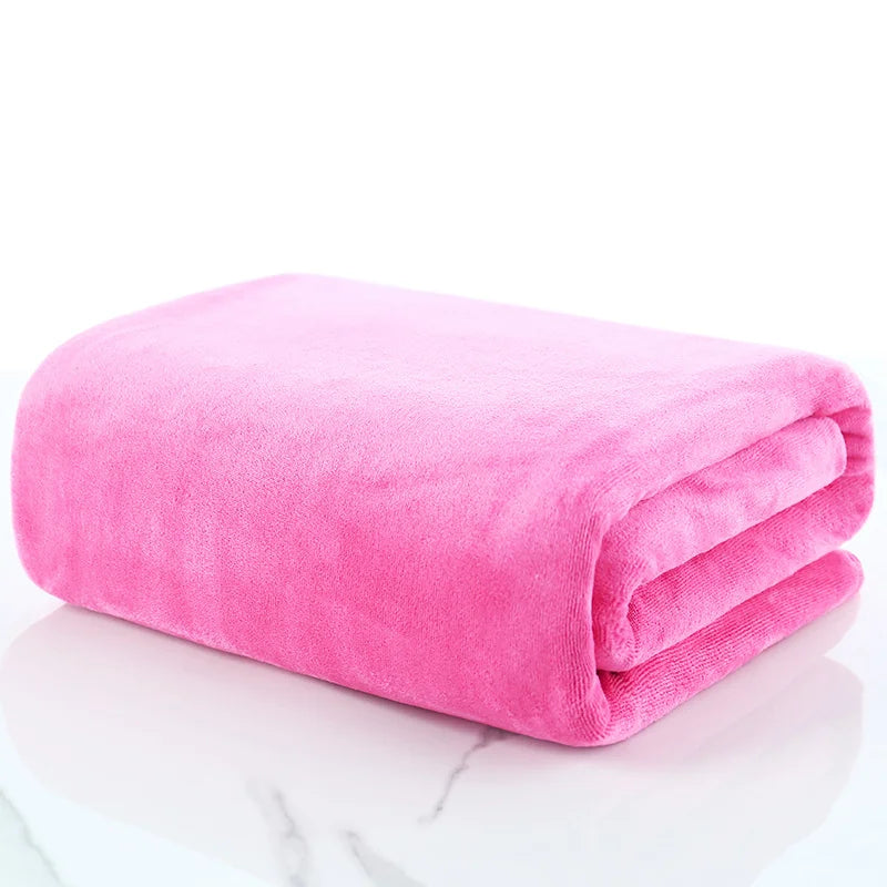 Microfiber bath towel