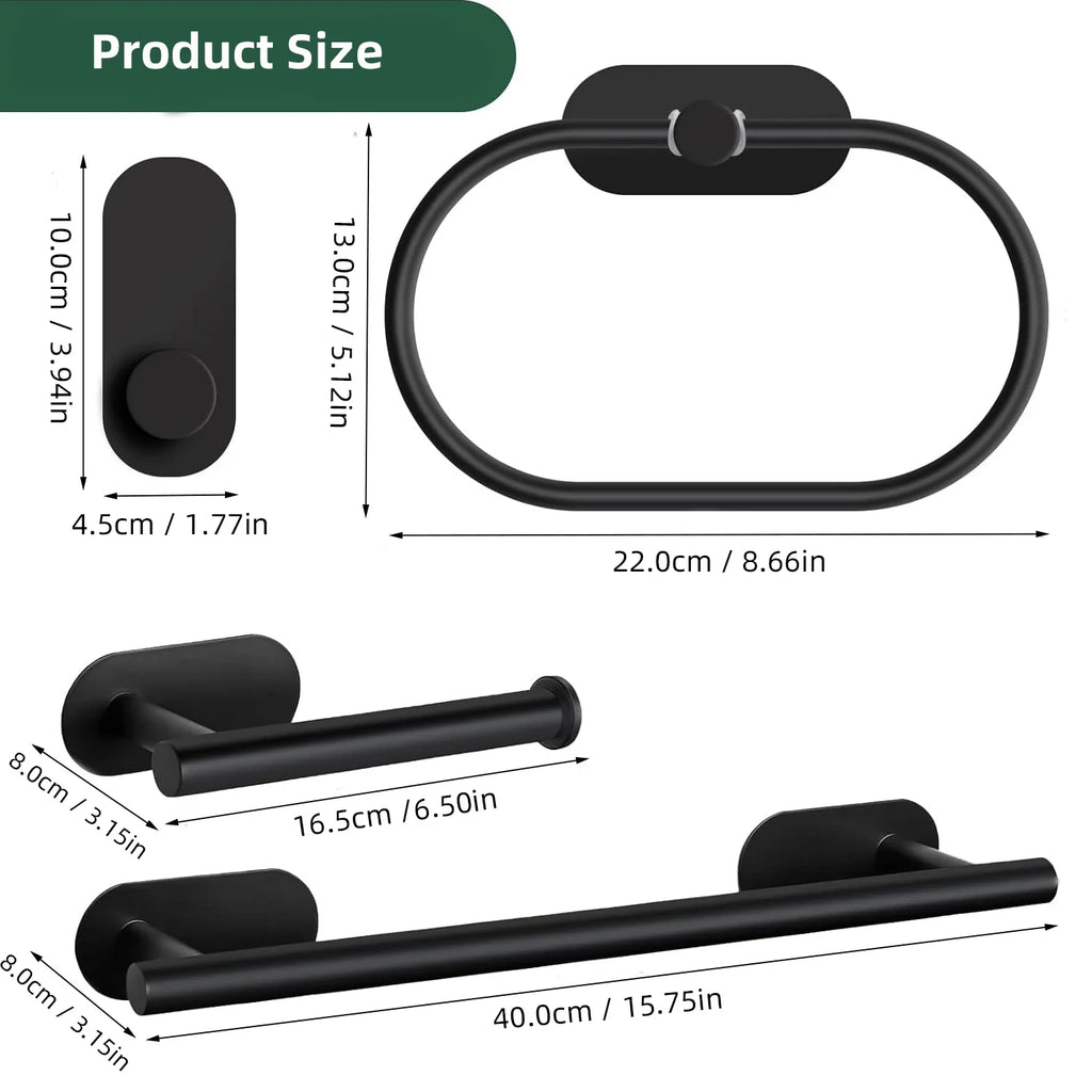 Bathroom rack set