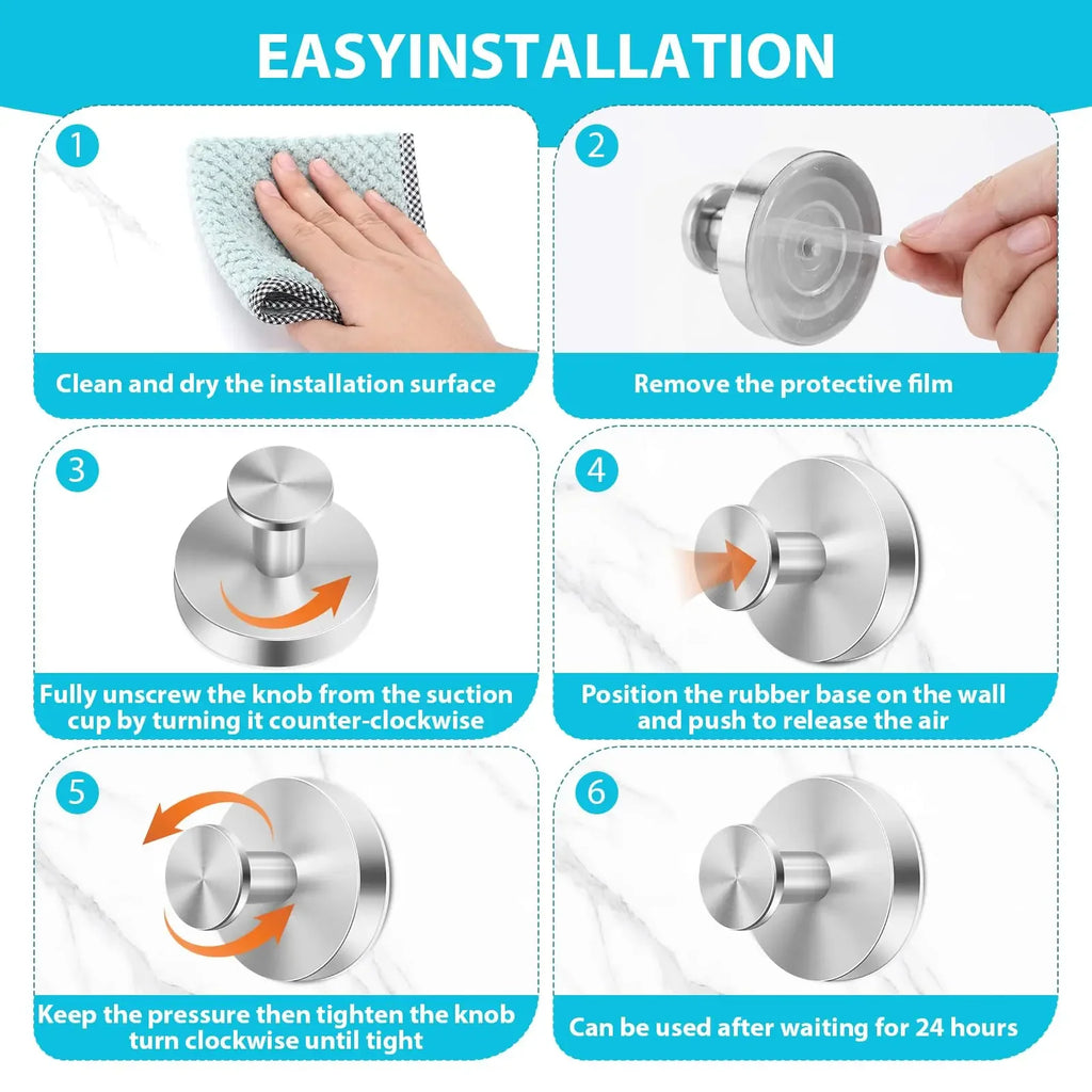 Vacuum Suction Cup Hooks