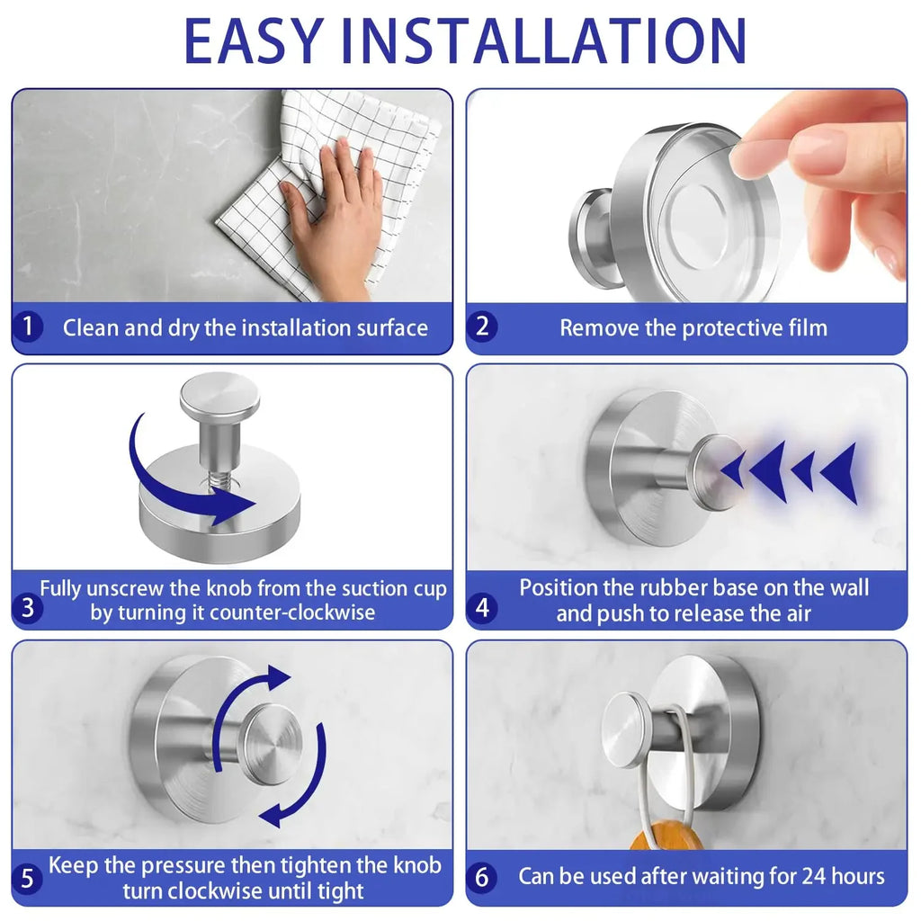 Vacuum Suction Cup Hooks