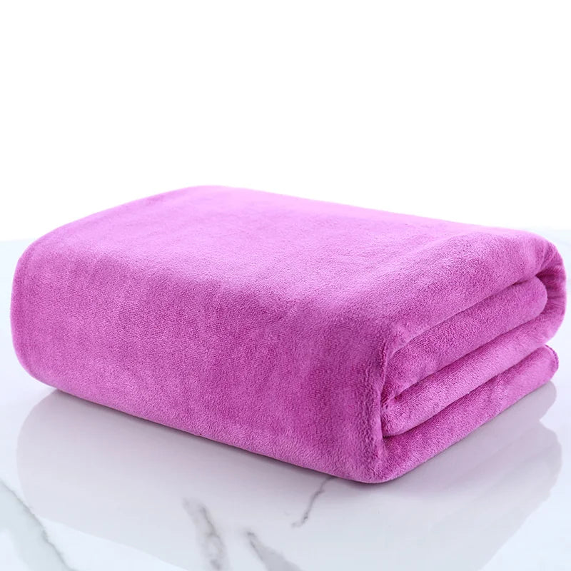 Microfiber bath towel