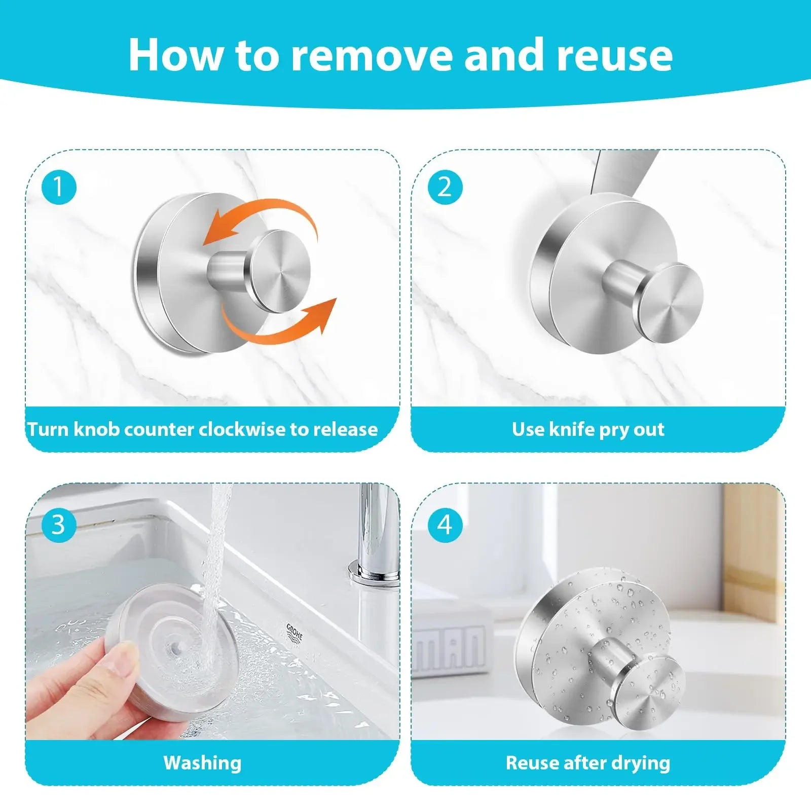 Vacuum Suction Cup Hooks
