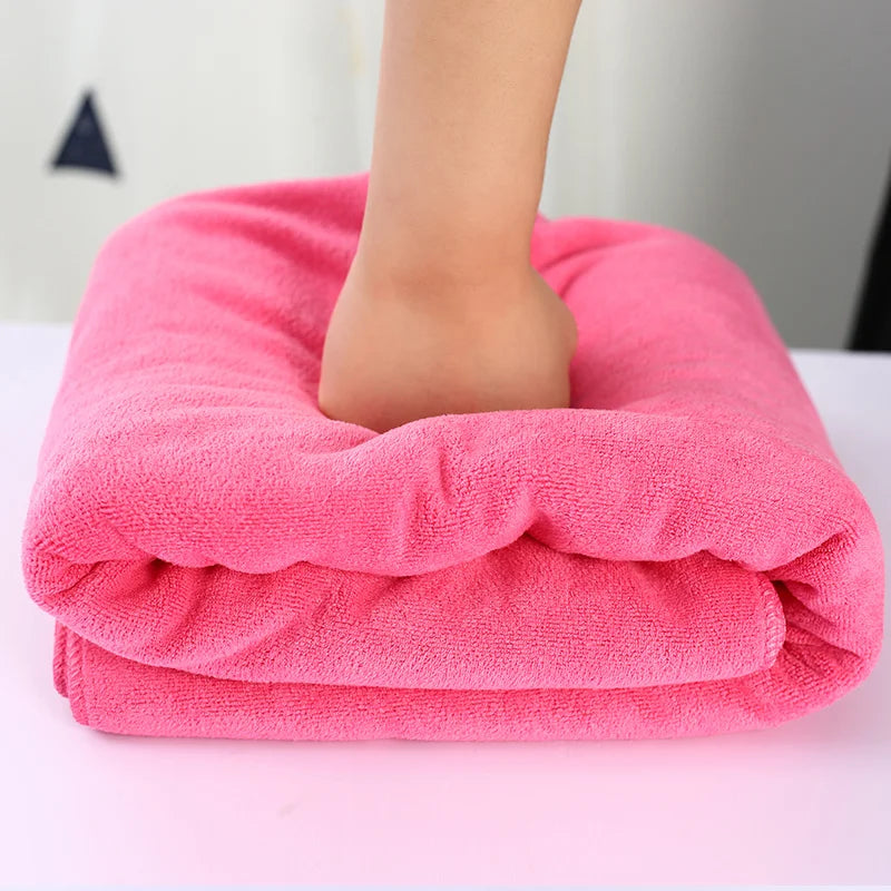 Microfiber bath towel